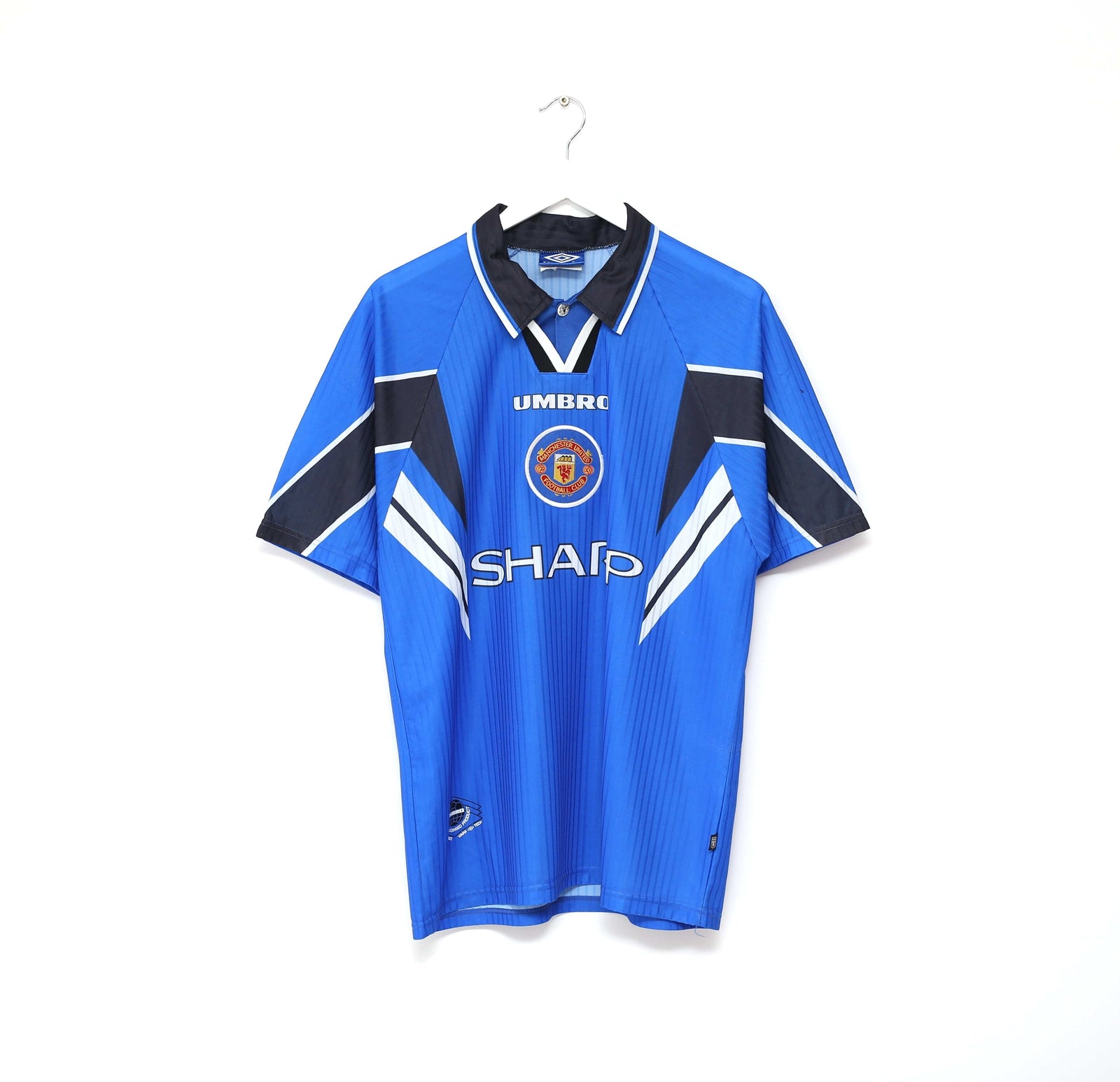 1996/98 CANTONA #7 Manchester United Vintage Umbro Third 1996/98 CANTONA #7 Manchester United Vintage Umbro Third