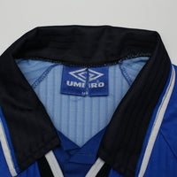 1996/98 Cantona #7 Manchester United Vintage Umbro Third Football Shirt (M)