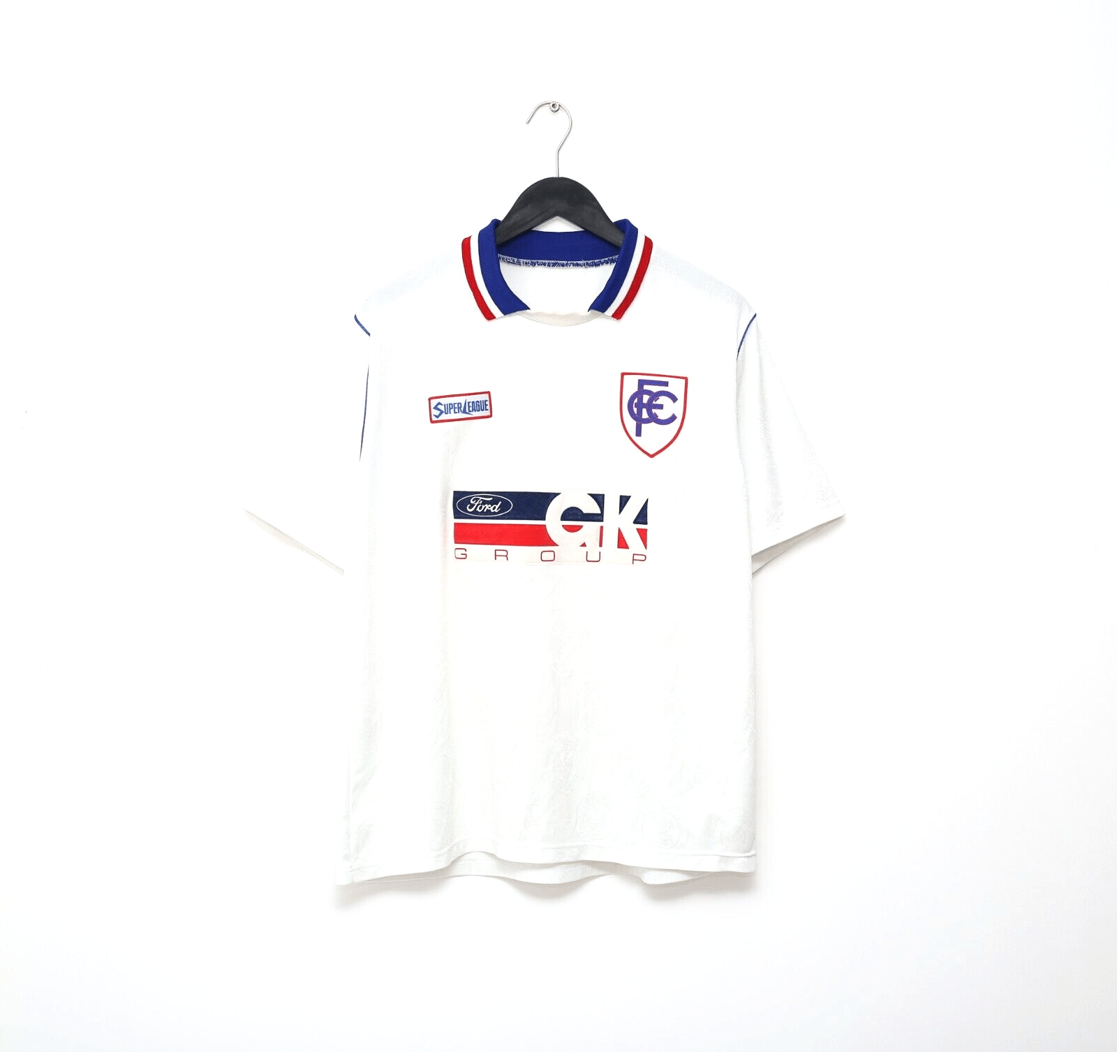 1996/98 CHESTERFIELD Vintage Super League Away Football Shirt (L)