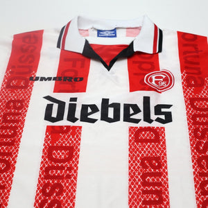1996/98 Fortuna Dusseldorf Vintage Umbro Home Football Shirt (XL)