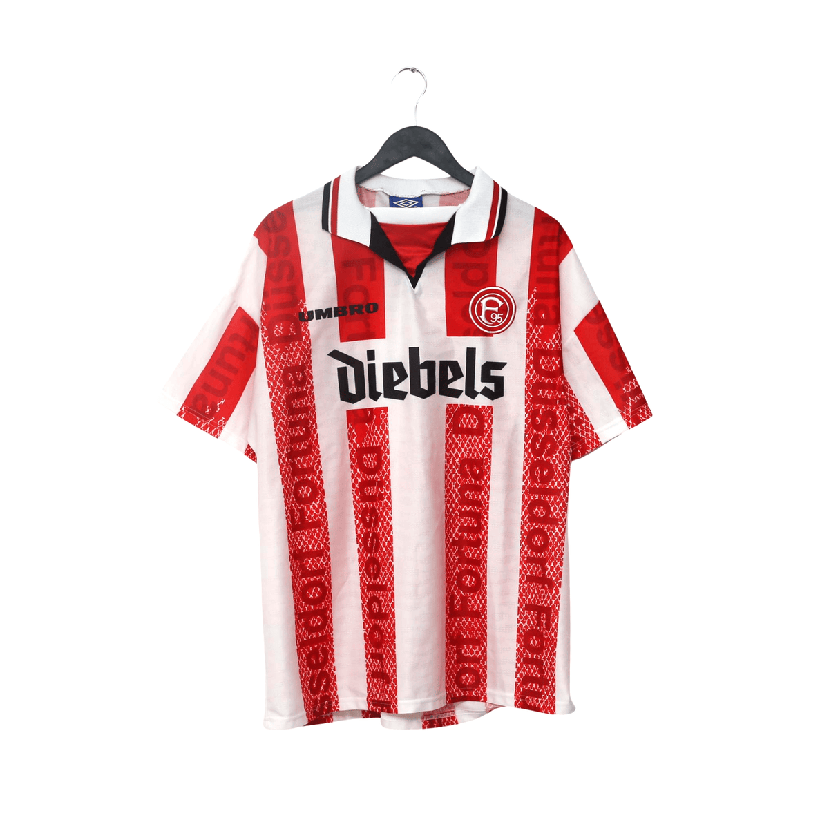 1996/98 Fortuna Dusseldorf Vintage Umbro Home Football Shirt (XL)