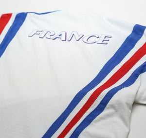 1996/98 FRANCE Vintage adidas Football Cotton Training Shirt (M) Euro 96