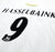 1996/98 HASSELBAINK #9 Leeds United Vintage PUMA Home Football Shirt (XL)