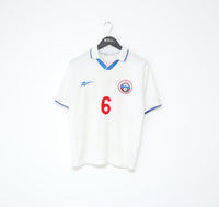 1996/98 KARPIN #6 Russia Vintage Reebok Home Football Shirt (S) Real Sociedad