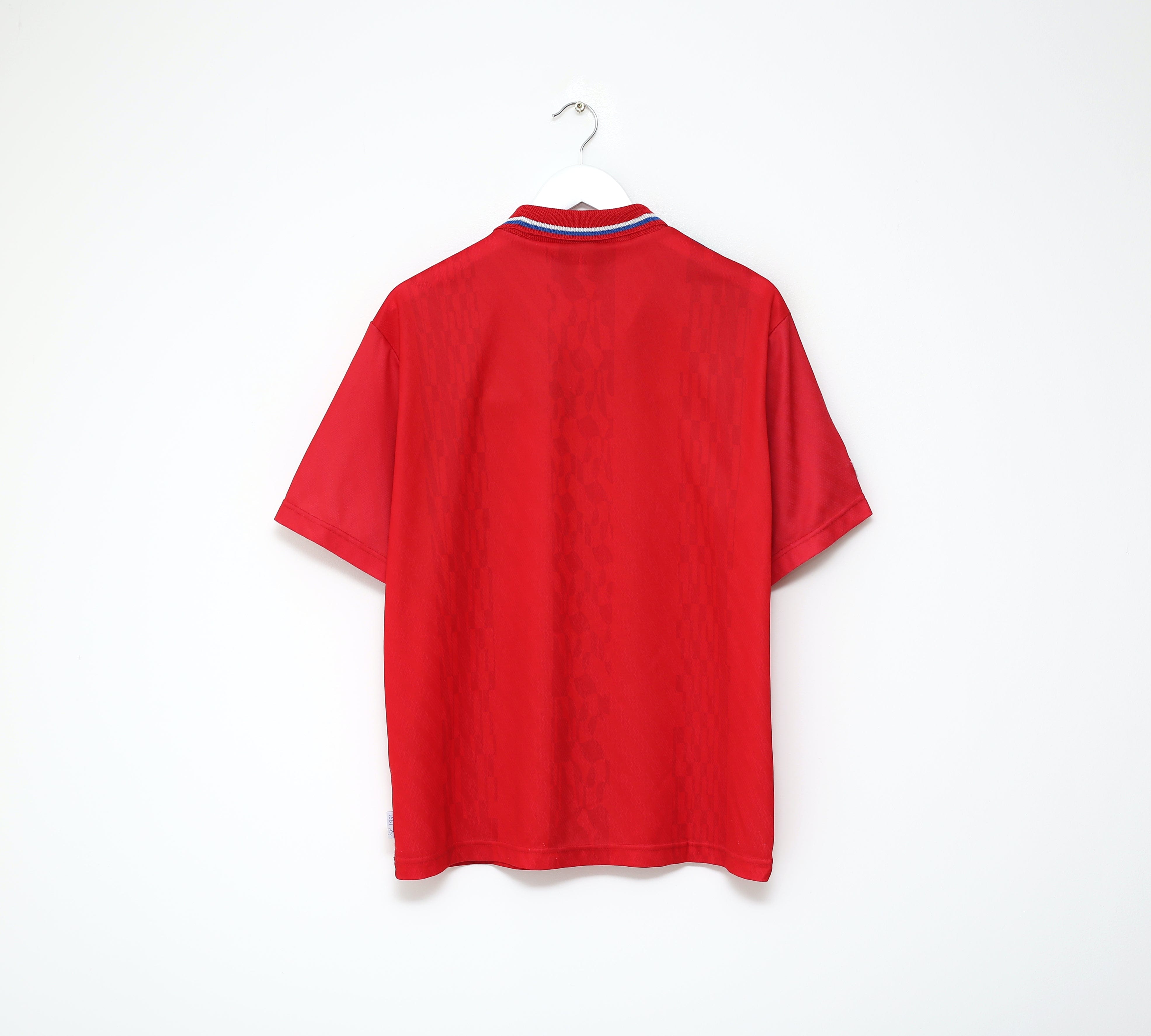 1996/98 KASHIMA ANTLERS Vintage Umbro Home Football Shirt (M) J