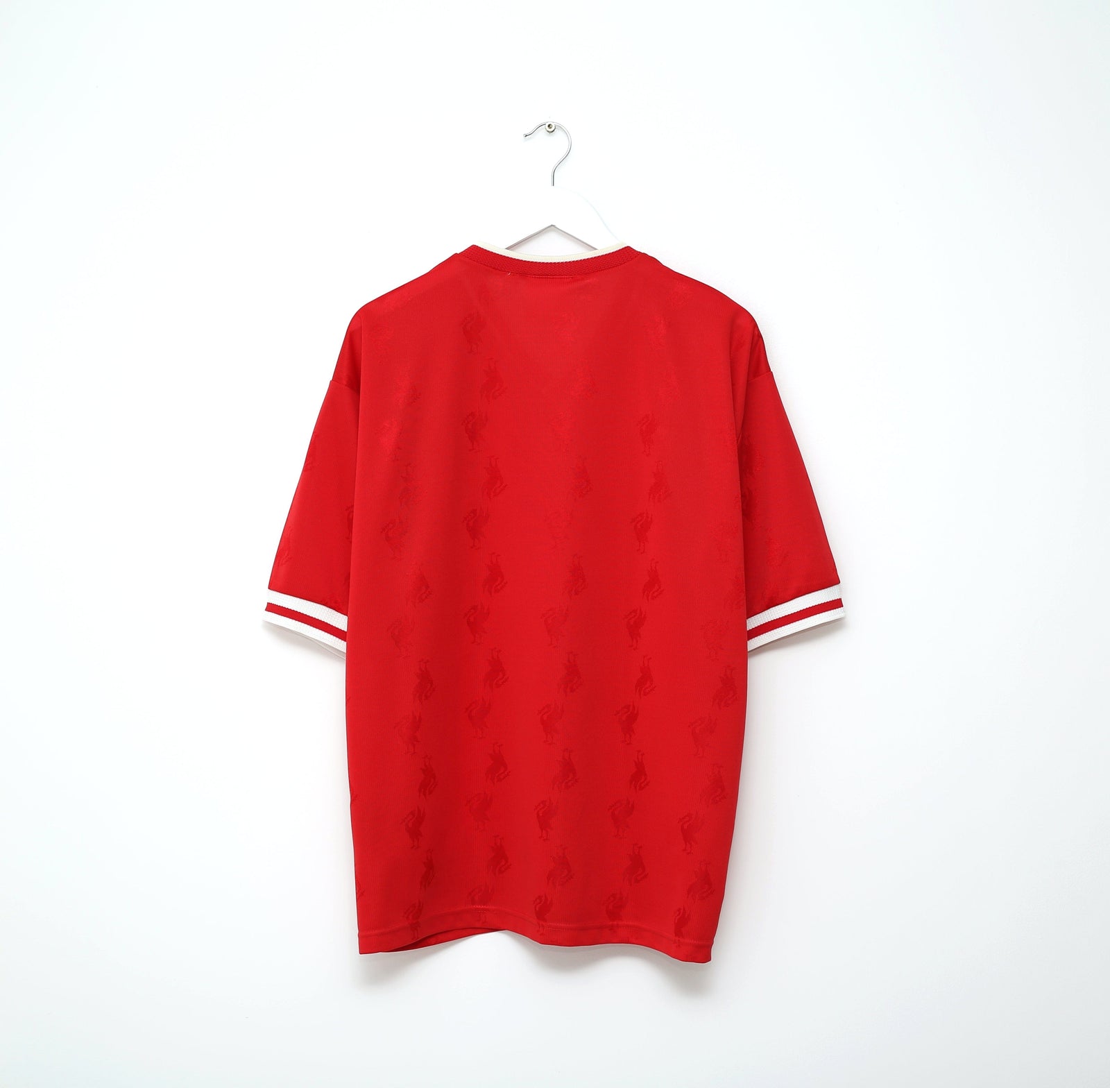 1996/98 LIVERPOOL Vintage Reebok Home Football Shirt Jersey (L/XL)