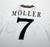 1996/98 MOLLER #7 Germany Retro adidas Originals Home Football Shirt (M) Euro 96