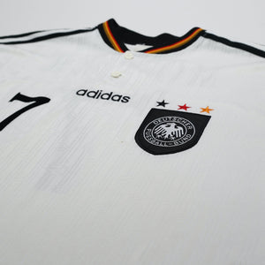 1996/98 Moller #7 Germany Vintage adidas Home Football Shirt (XXL) Euro 96
