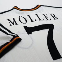 1996/98 Moller #7 Germany Vintage adidas Home Football Shirt (XXL) Euro 96