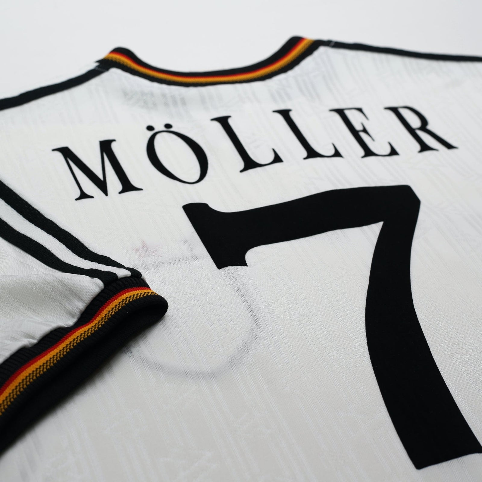 1996/98 Moller #7 Germany Vintage adidas Home Football Shirt (XXL) Euro 96