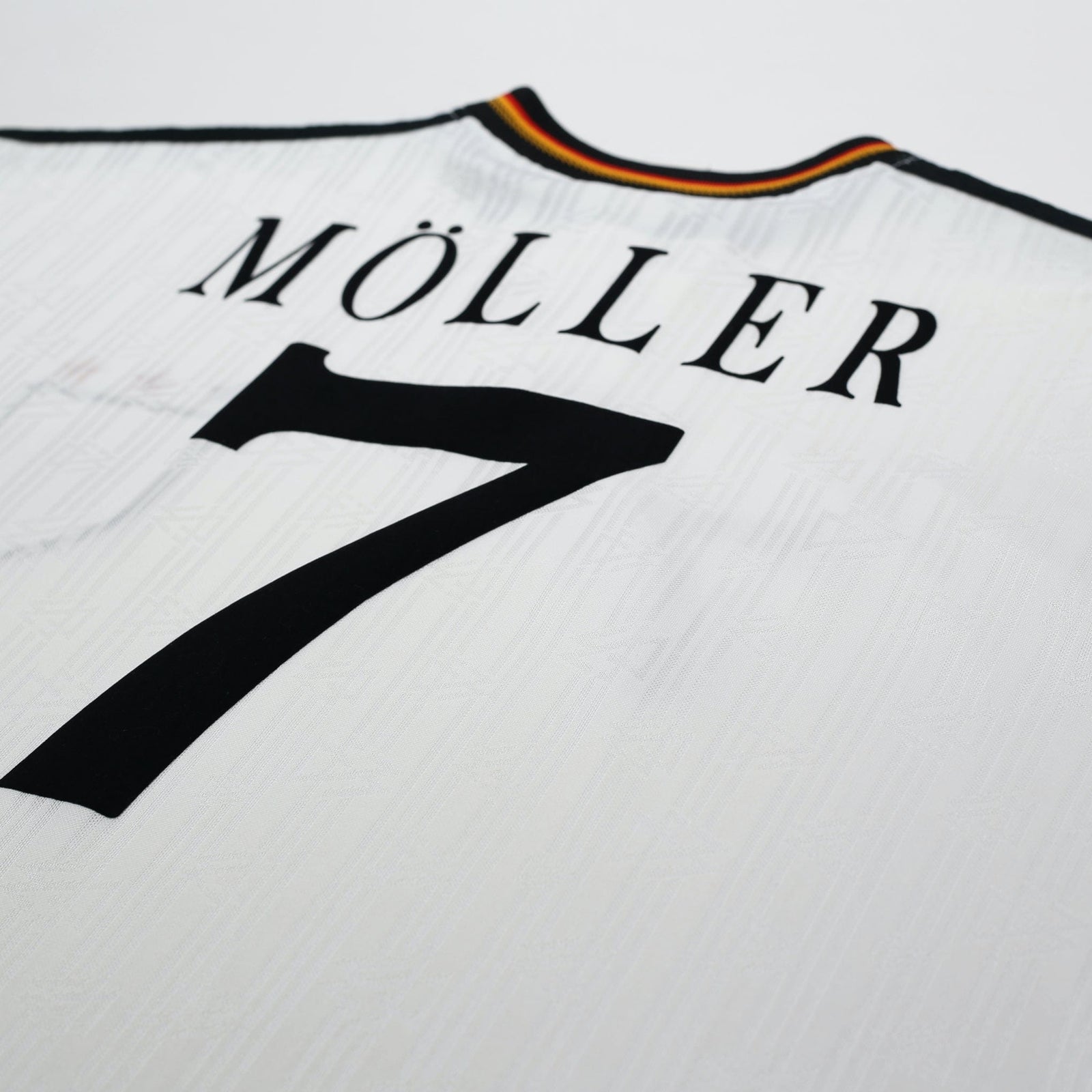 1996/98 Moller #7 Germany Vintage adidas Home Football Shirt (XXL) Euro 96