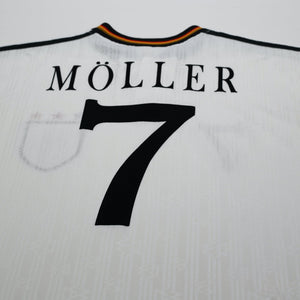 1996/98 Moller #7 Germany Vintage adidas Home Football Shirt (XXL) Euro 96