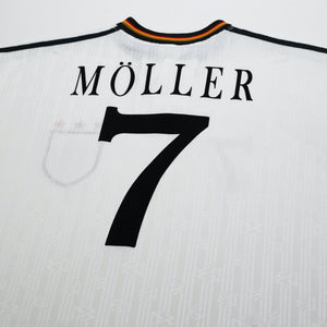 1996/98 Moller #7 Germany Vintage adidas Home Football Shirt (XXL) Euro 96