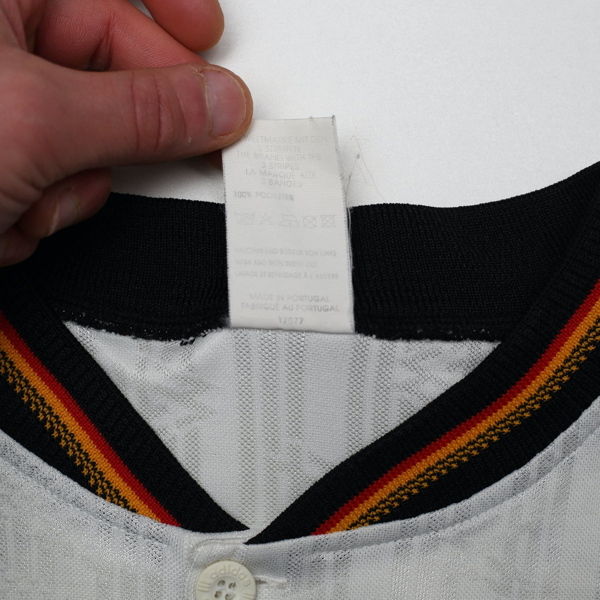 1996/98 Moller #7 Germany Vintage adidas Home Football Shirt (XXL) Euro 96