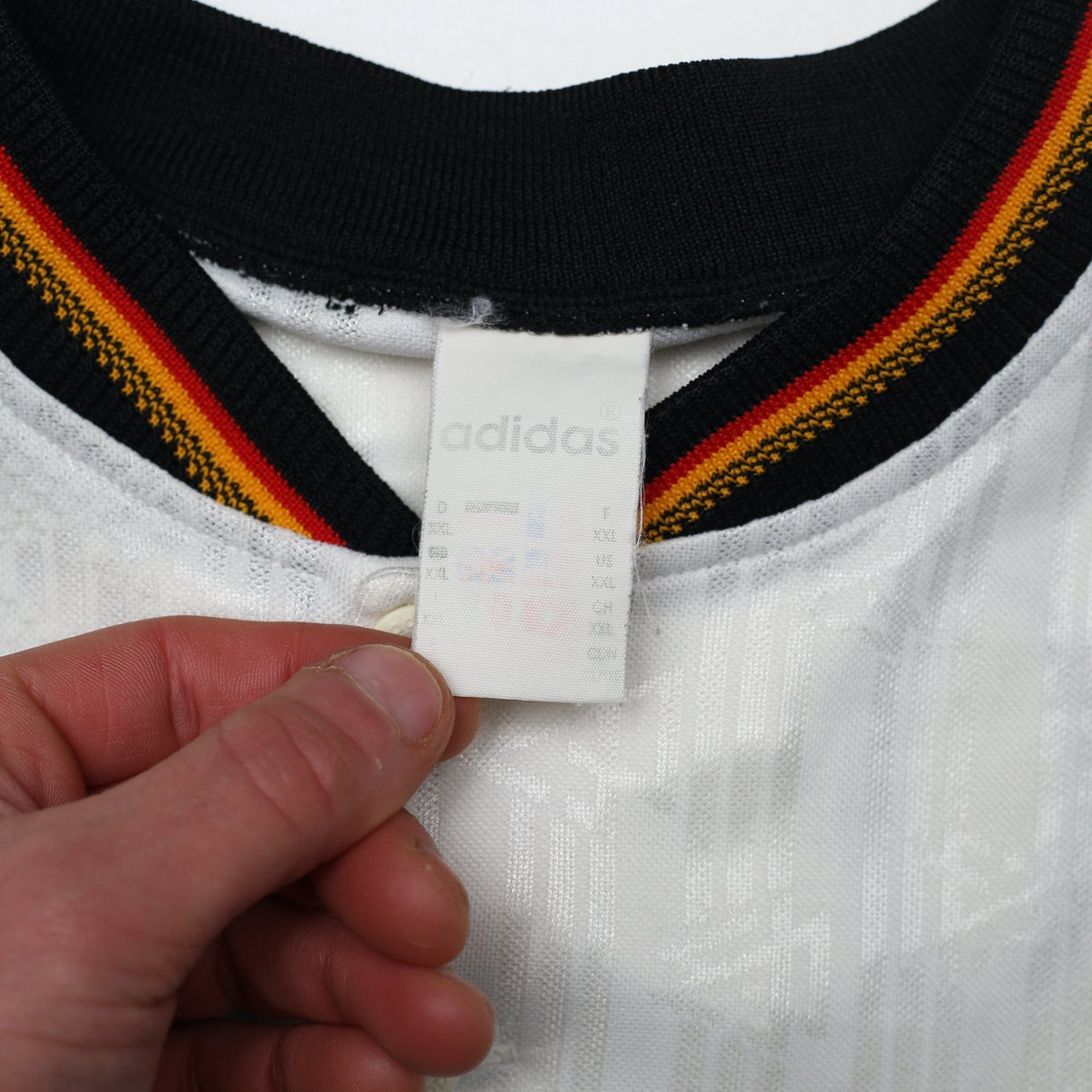 1996/98 Moller #7 Germany Vintage adidas Home Football Shirt (XXL) Euro 96