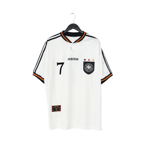 1996/98 Moller #7 Germany Vintage adidas Home Football Shirt (XXL) Euro 96