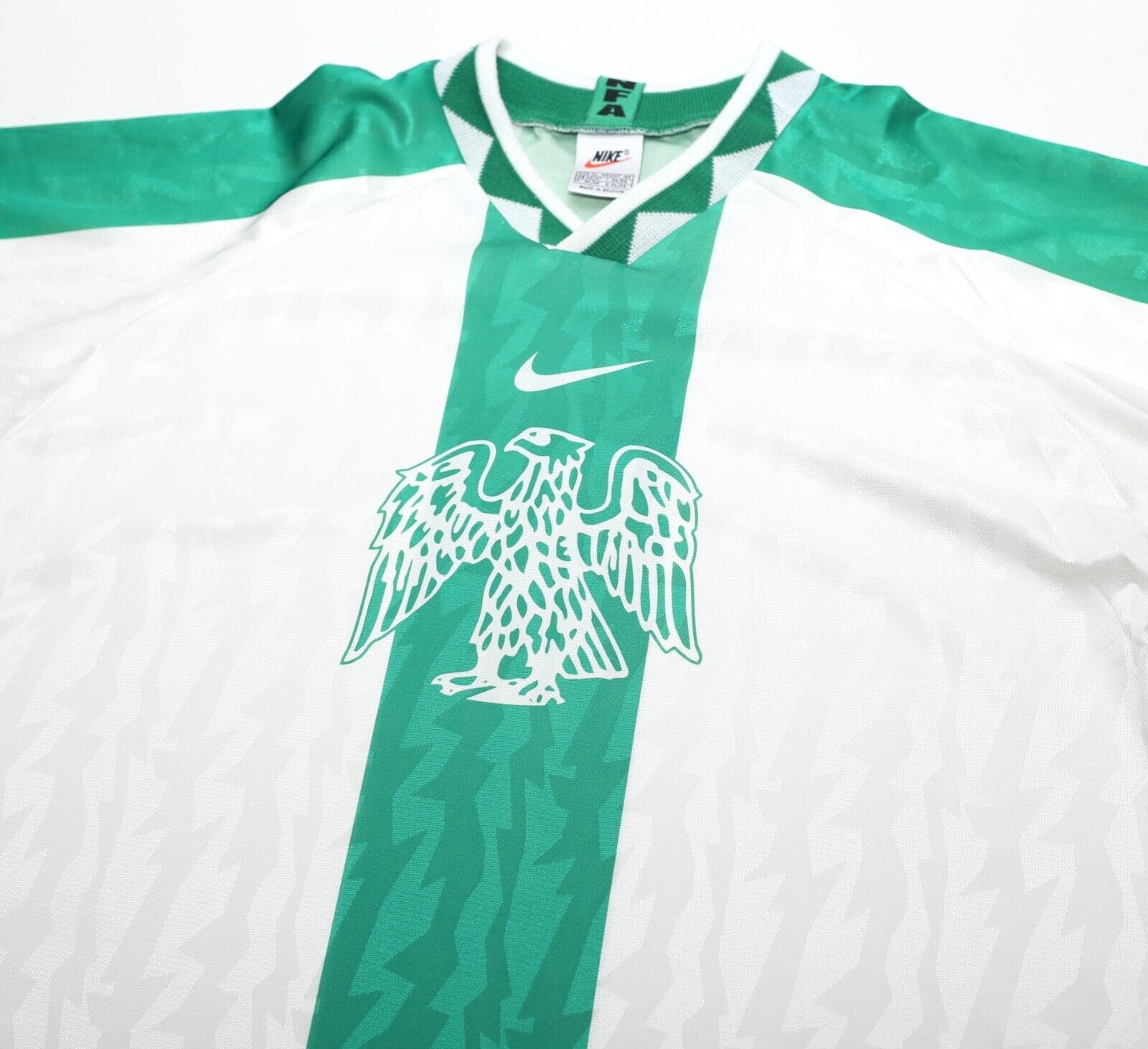 1996/98 NIGERIA Vintage Nike Player Issue Football TraininShirt (XL)