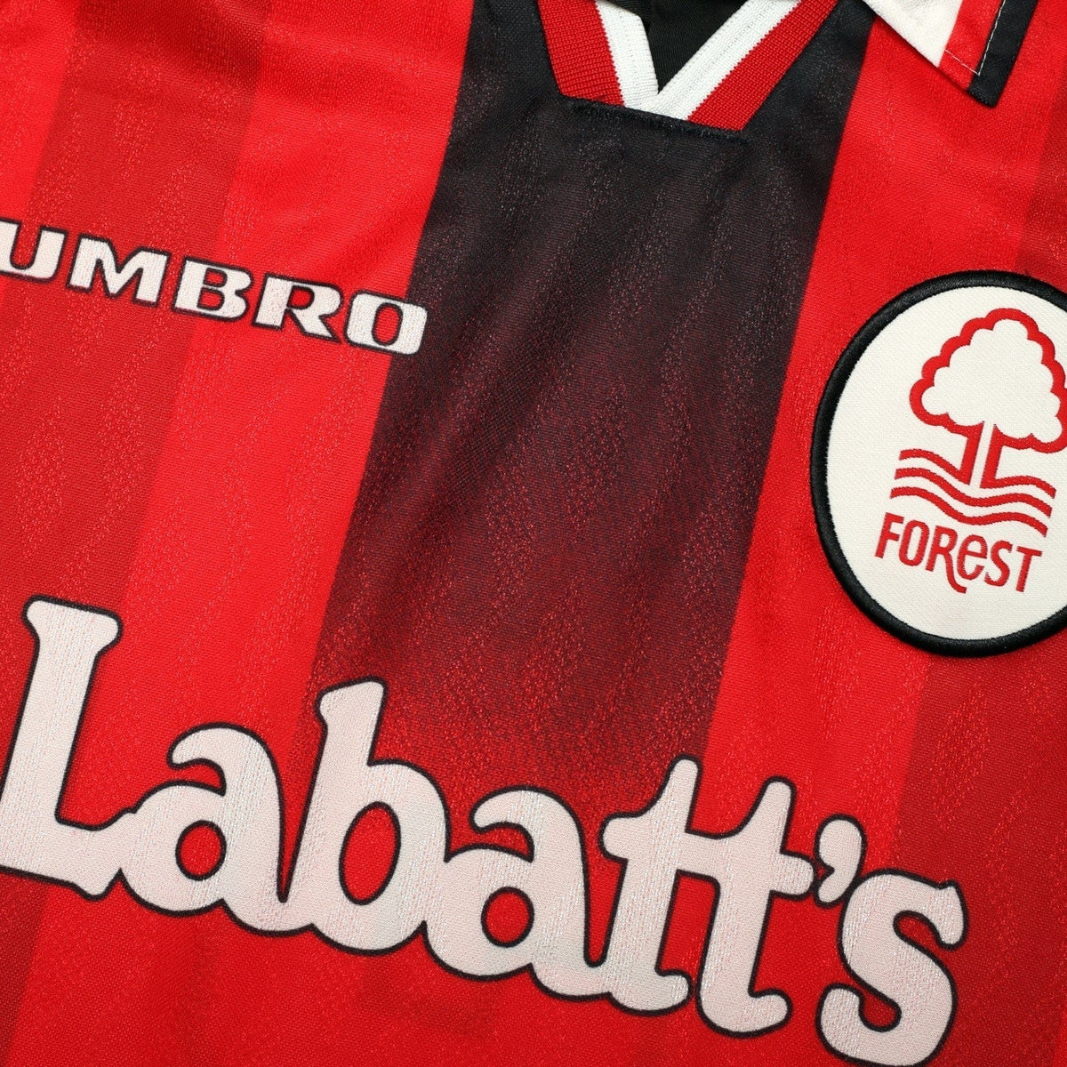 1996/98 Pearce #3 Nottingham Forest Vintage Umbro Home Football Shirt (XL)