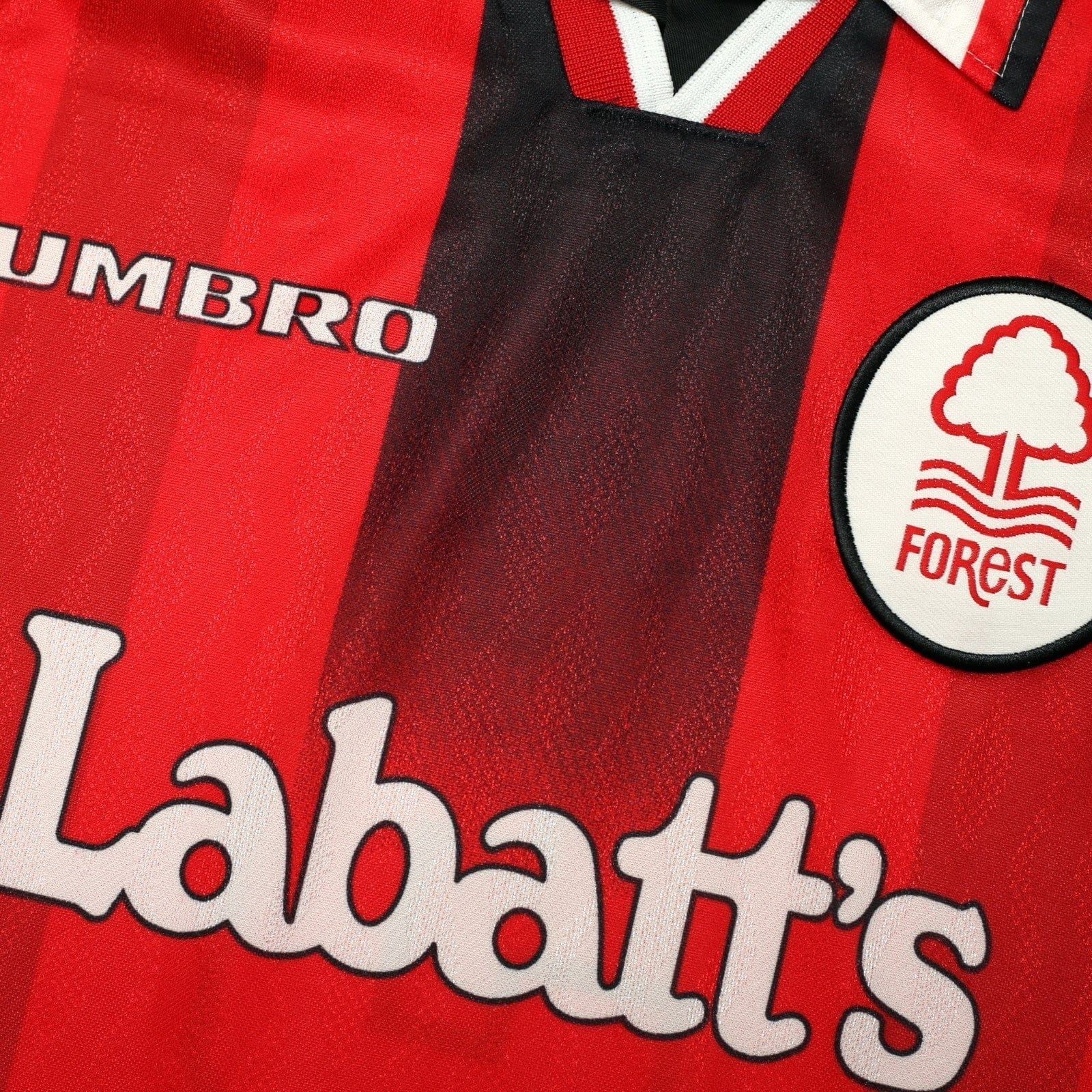 1996/98 Pearce #3 Nottingham Forest Vintage Umbro Home Football Shirt (XL)