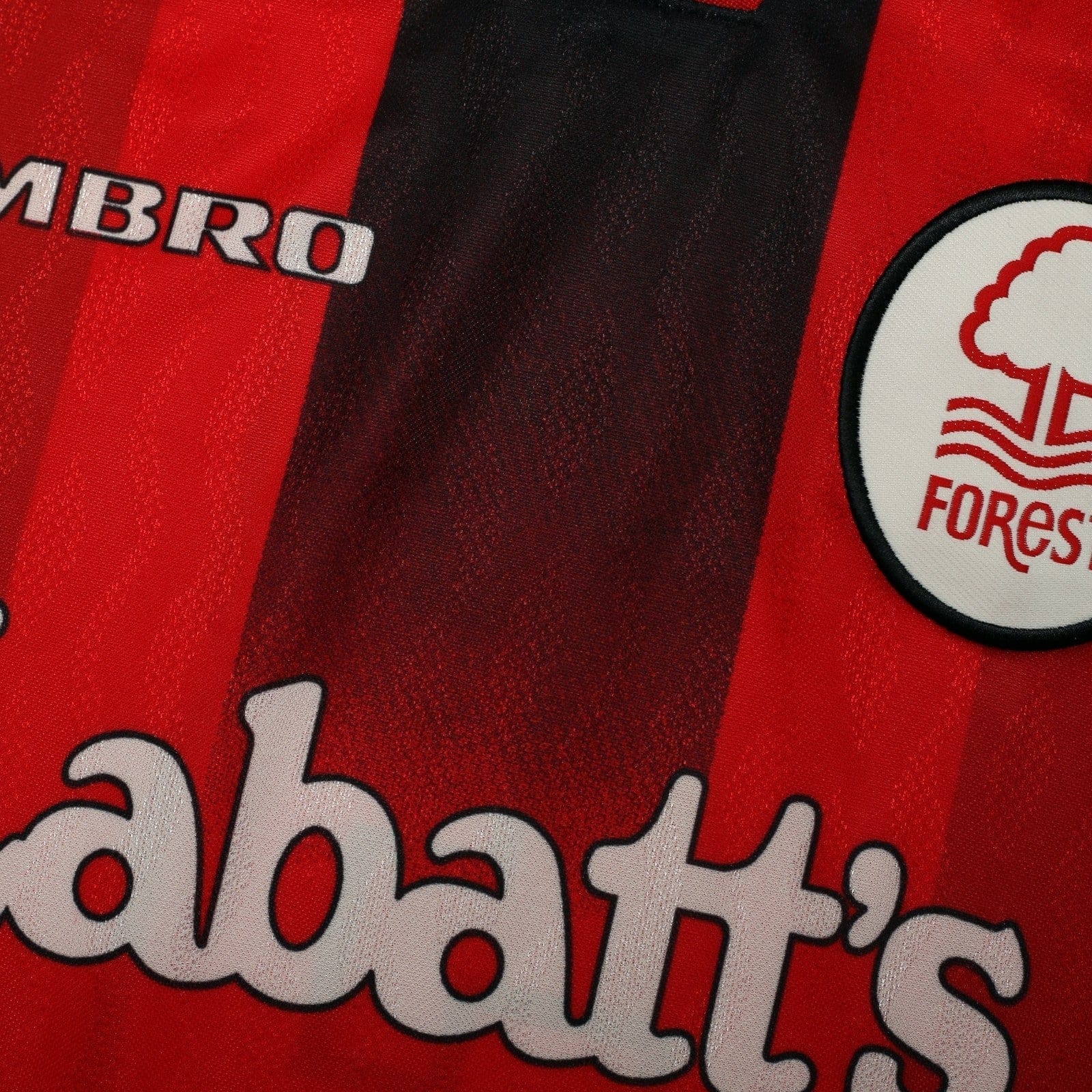 1996/98 Pearce #3 Nottingham Forest Vintage Umbro Home Football Shirt (XL)