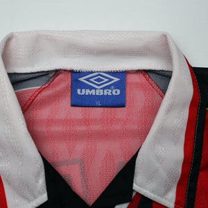 1996/98 Pearce #3 Nottingham Forest Vintage Umbro Home Football Shirt (XL)
