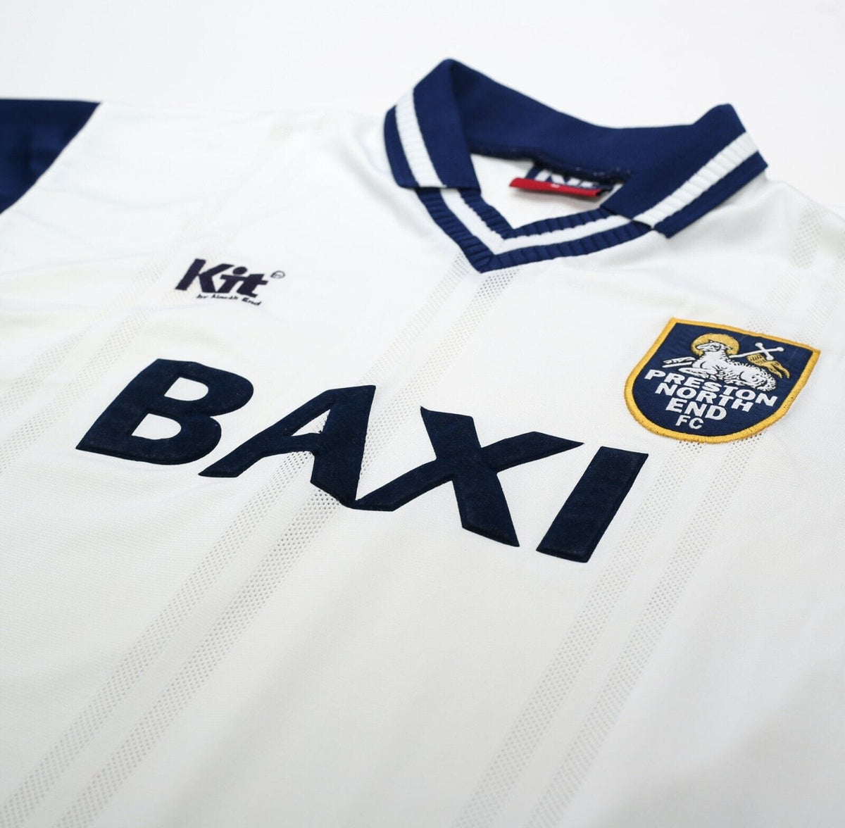 1996/98 PRESTON Vintage KIT By North End Football Home Shirt (M)