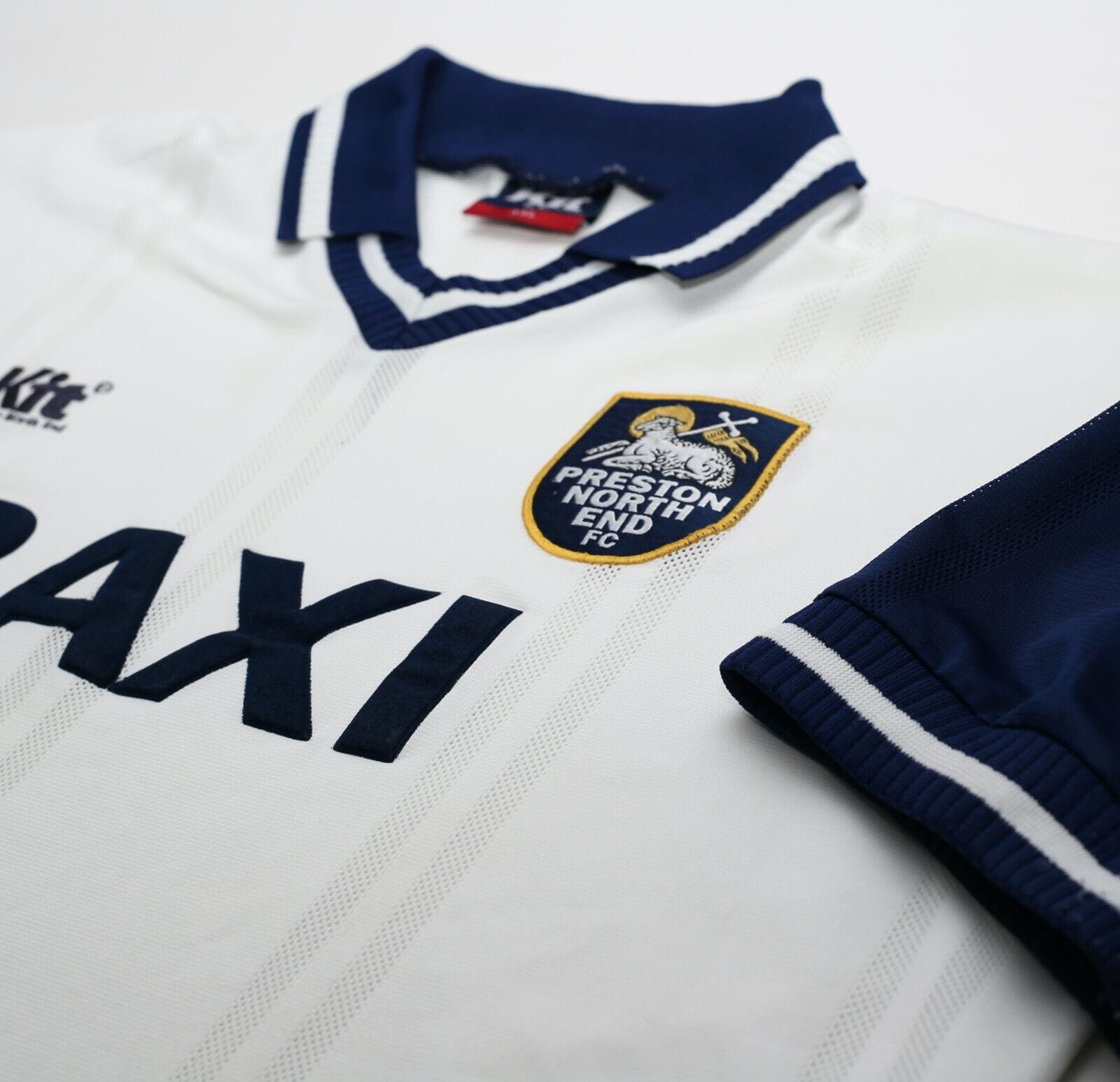 1996/98 PRESTON Vintage KIT By North End Football Home Shirt (XXL)