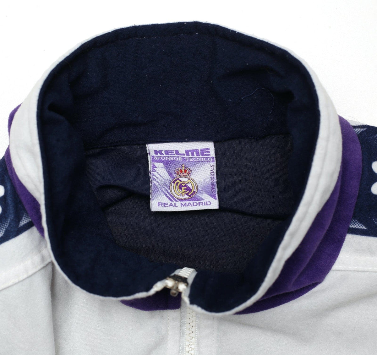 1996/98 REAL MADRID Vintage Kelme Football Track Top Jacket (XL/XXL)