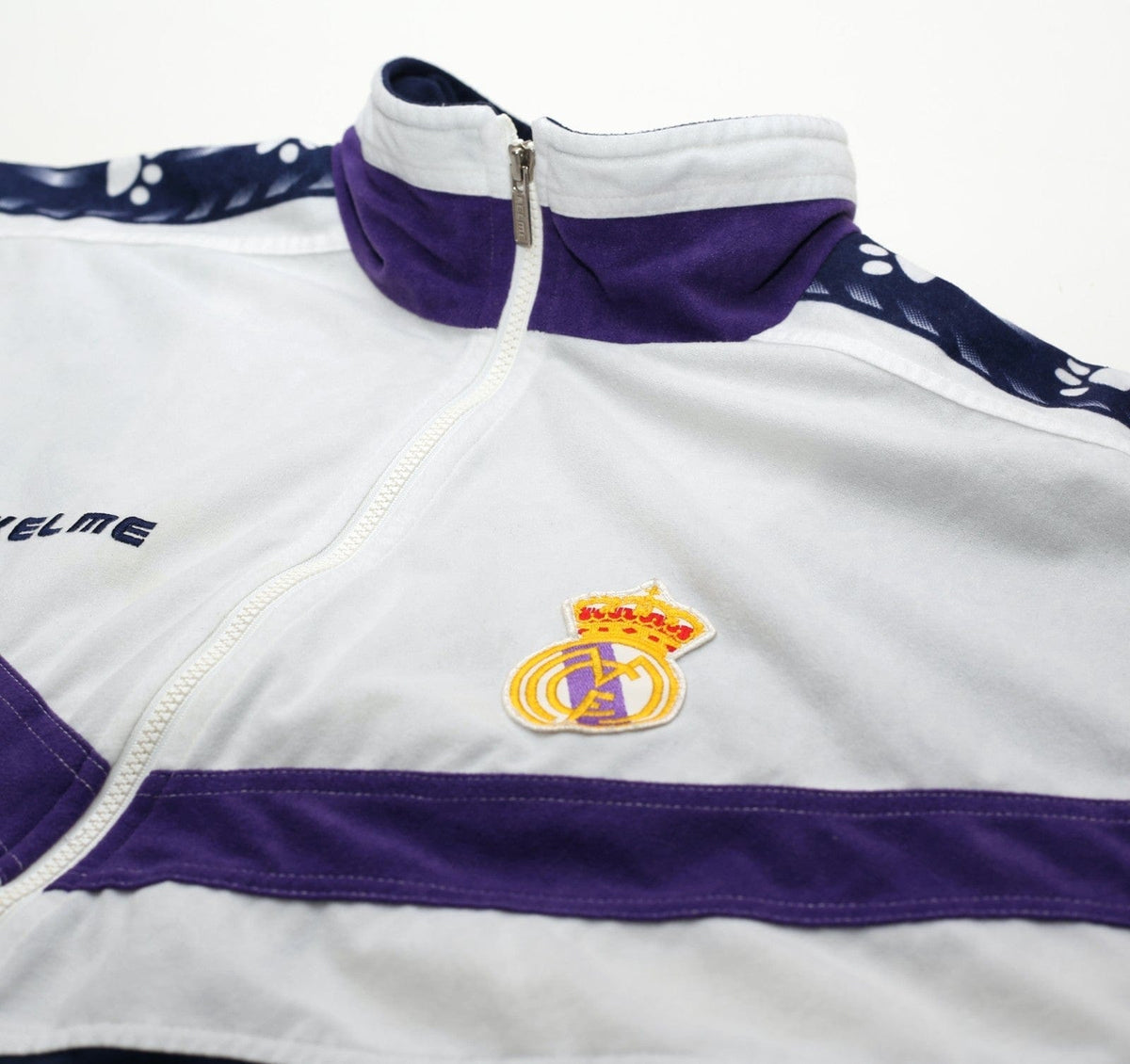1996/98 REAL MADRID Vintage Kelme Football Track Top Jacket (XL/XXL)