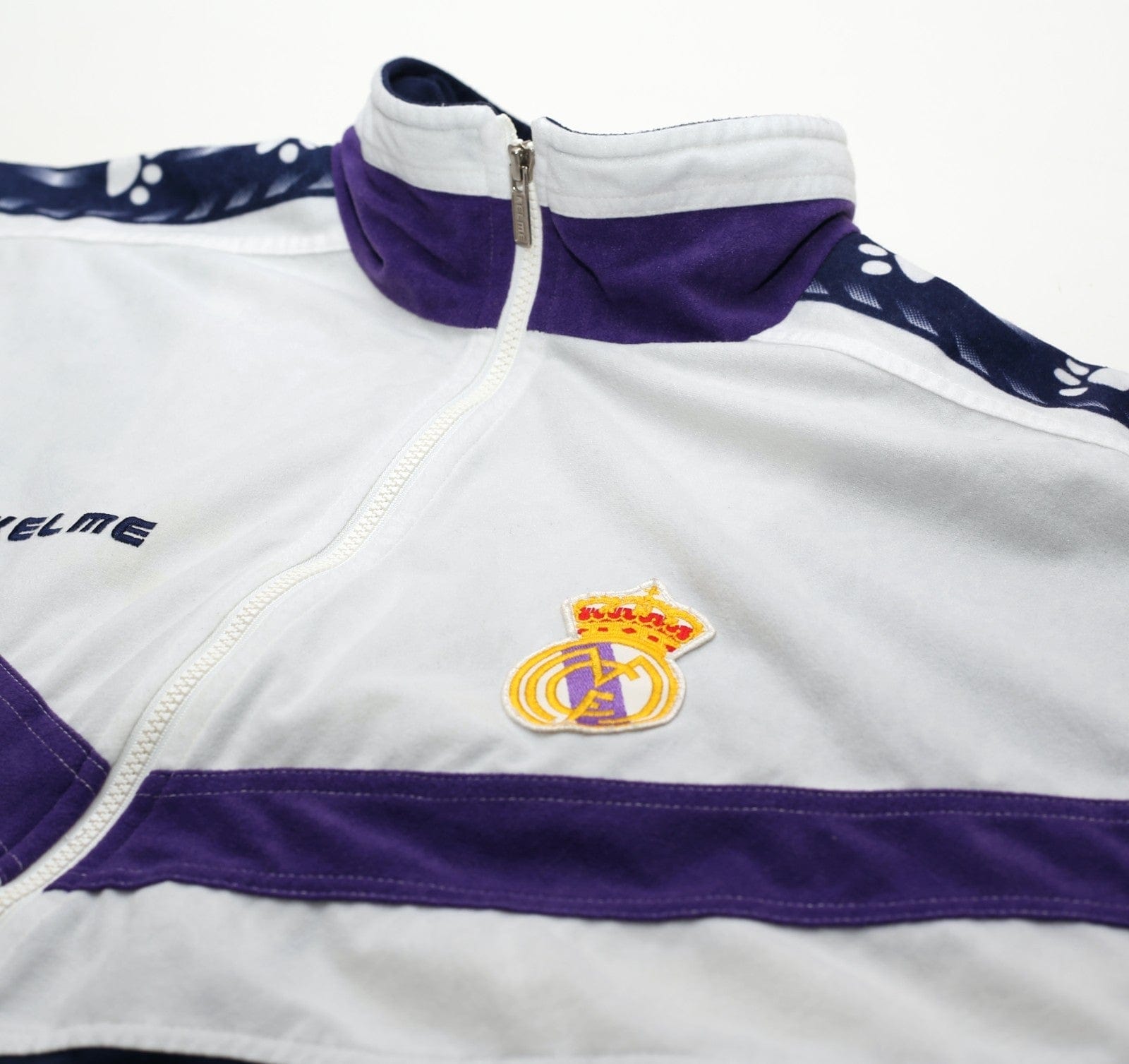 1996/98 REAL MADRID Vintage Kelme Football Track Top Jacket (XL/XXL)
