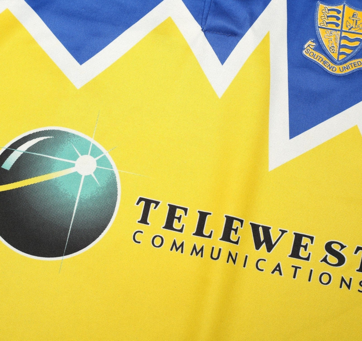 1996/98 SOUTHEND UNITED Vintage Olympic Home Football Shirt (M) 38/40