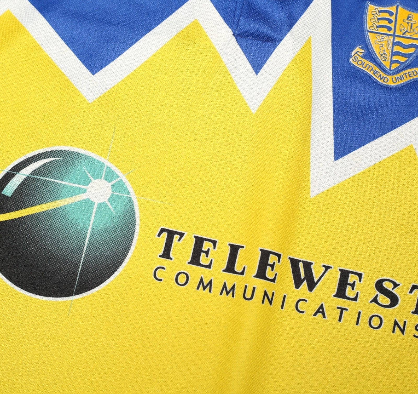 1996/98 SOUTHEND UNITED Vintage Olympic Home Football Shirt (M) 38/40