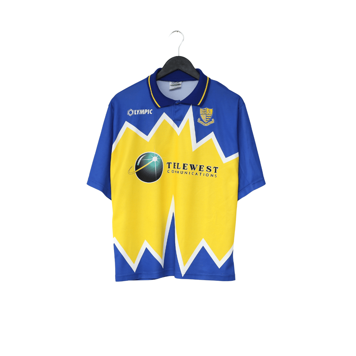 1996/98 SOUTHEND UNITED Vintage Olympic Home Football Shirt (M) 38/40