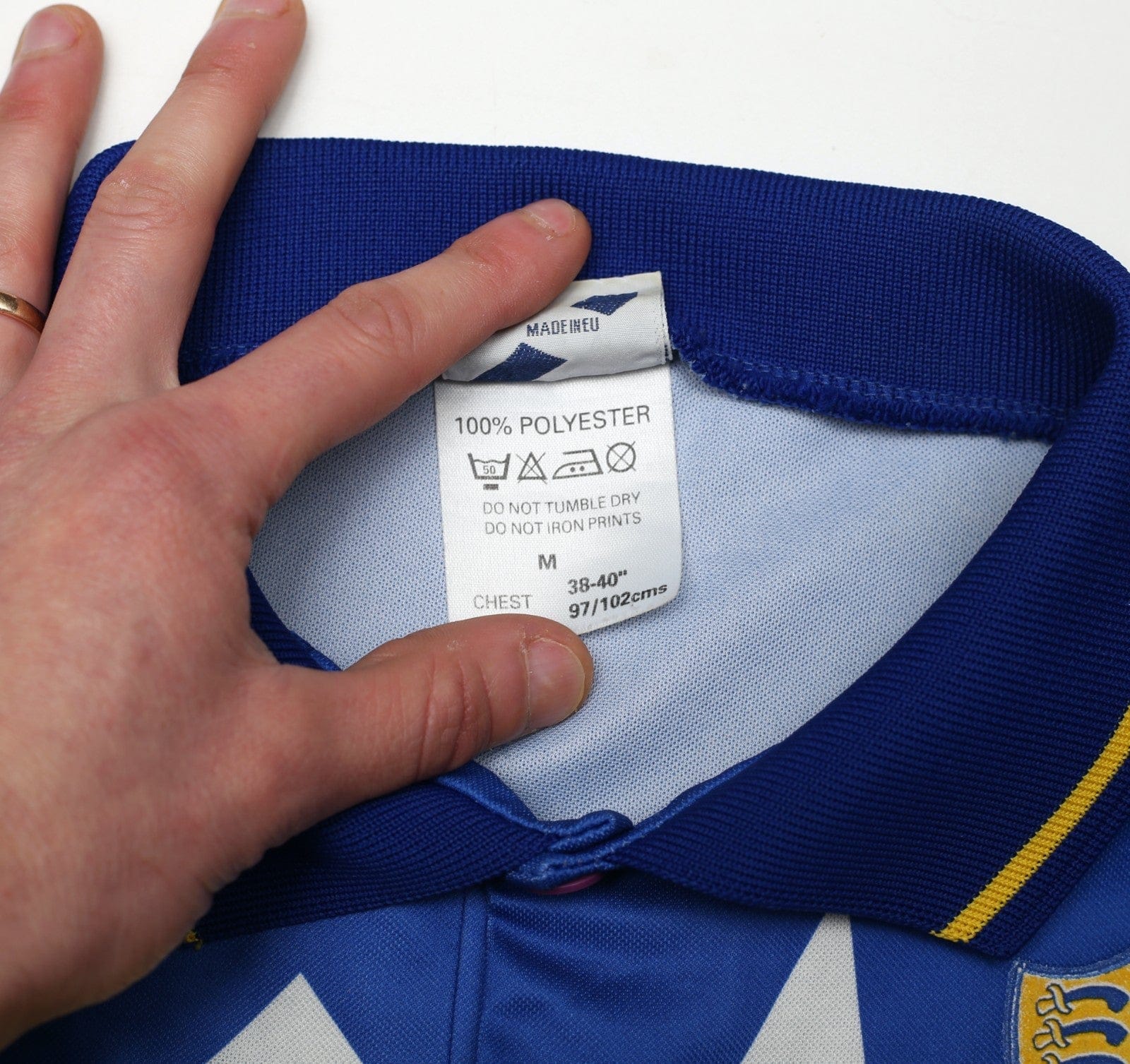 1996/98 SOUTHEND UNITED Vintage Olympic Home Football Shirt (M) 38/40