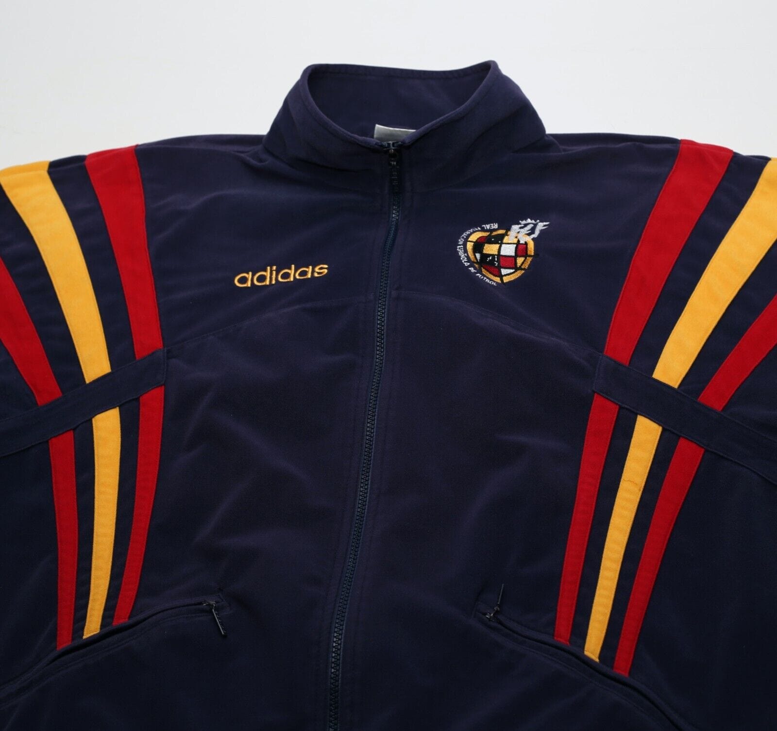 1996/98 SPAIN Vintage adidas Football Track Top Jacket (L/XL) D6