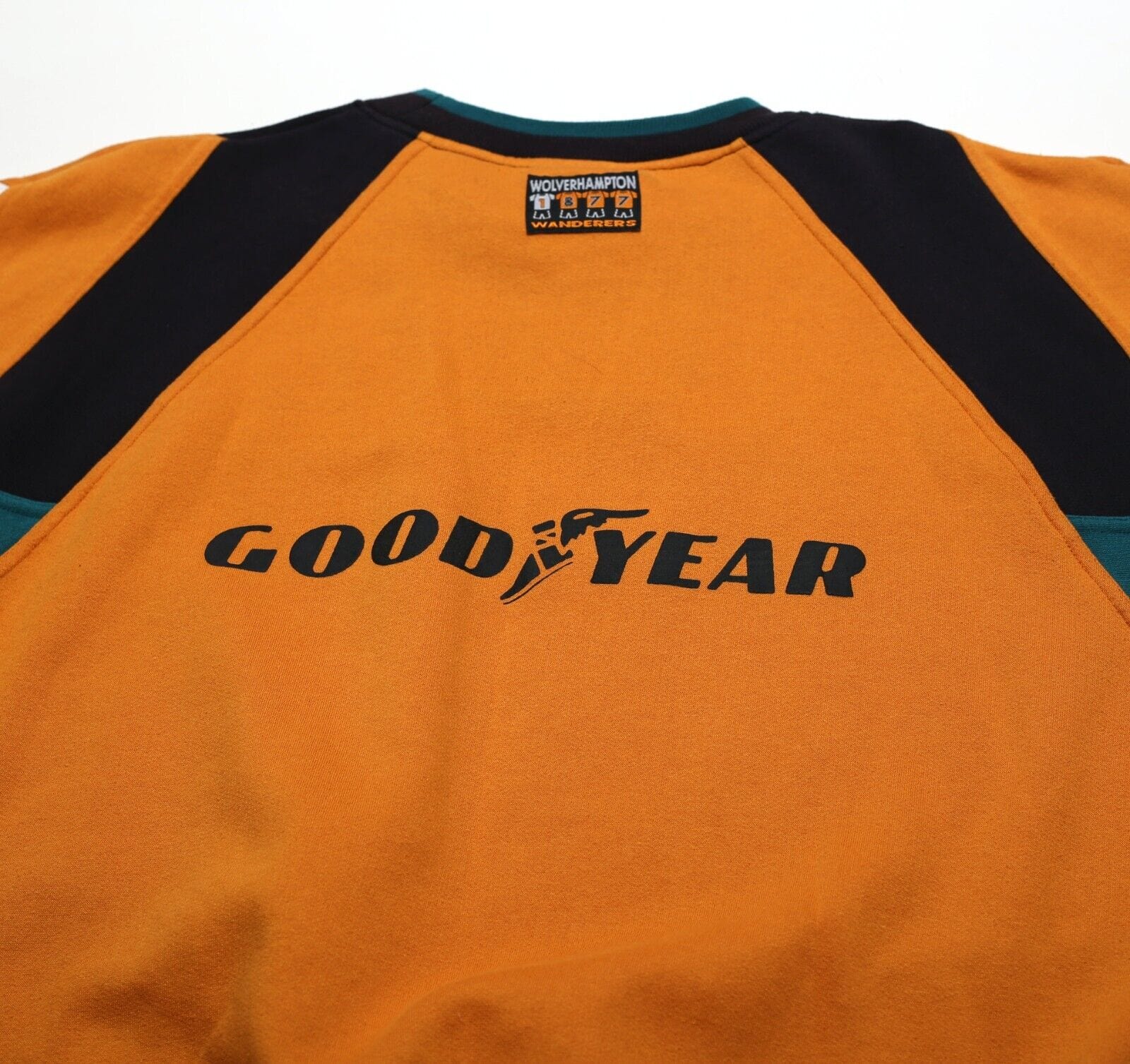 1996/98 WOLVERHAMPTON WANDERERS Vintage PUMA Football Sweatshirt (M) Wolves