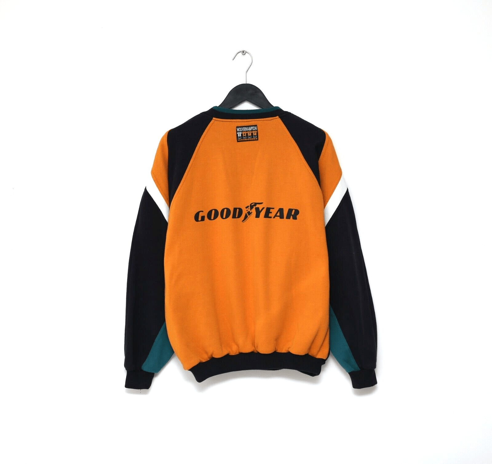 1996/98 WOLVERHAMPTON WANDERERS Vintage PUMA Football Sweatshirt (M) Wolves