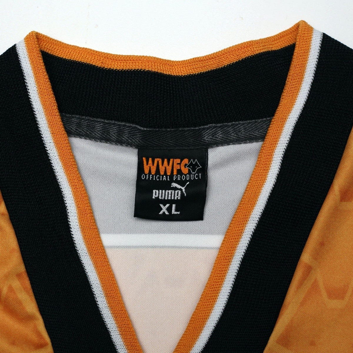 1996/98 Wolverhampton Wanderers Vintage PUMA Home Football Shirt (XL) Wolves