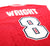 1996/98 WRIGHT #8 Arsenal Vintage adidas Home Football Shirt (L)