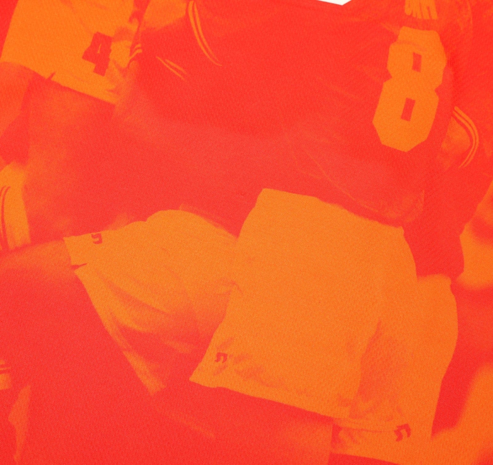 1996 BERGKAMP #10 Holland Vintage Lotto Home Football Shirt (L) Netherlands