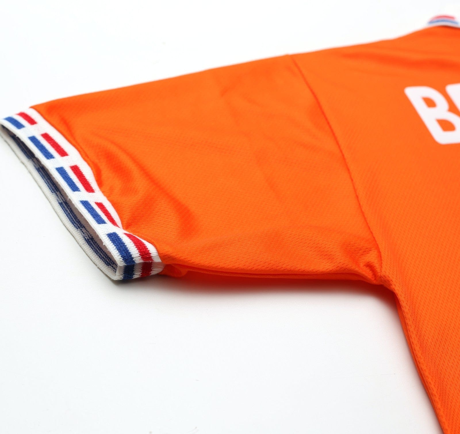 1996 BERGKAMP #10 Holland Vintage Lotto Home Football Shirt (L) Netherlands