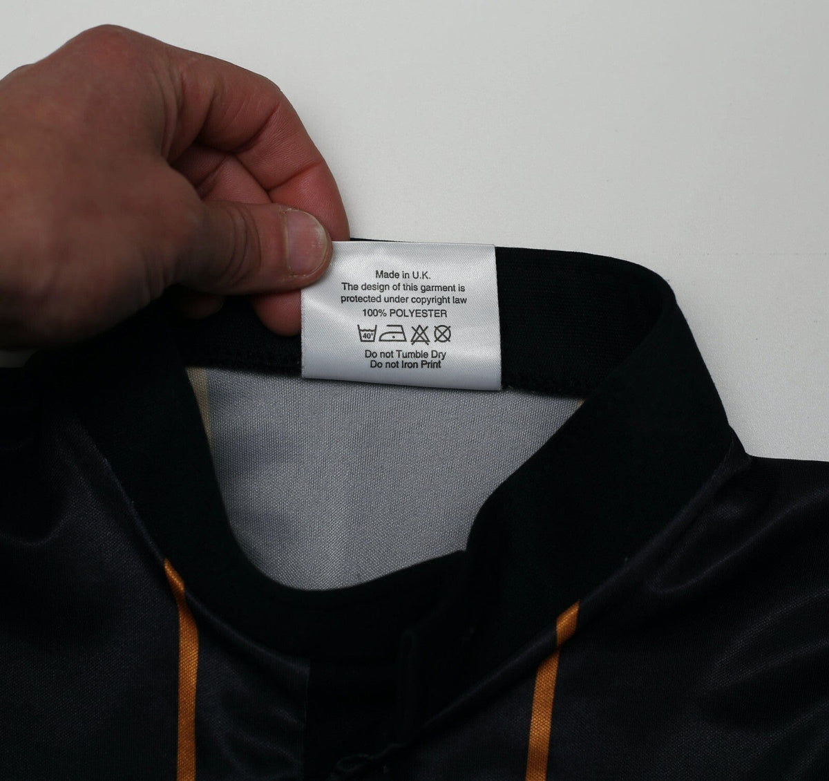 1996 'BULLY' Wolverhampton Wanderers Vintage Mizuno Football Shirt (L)