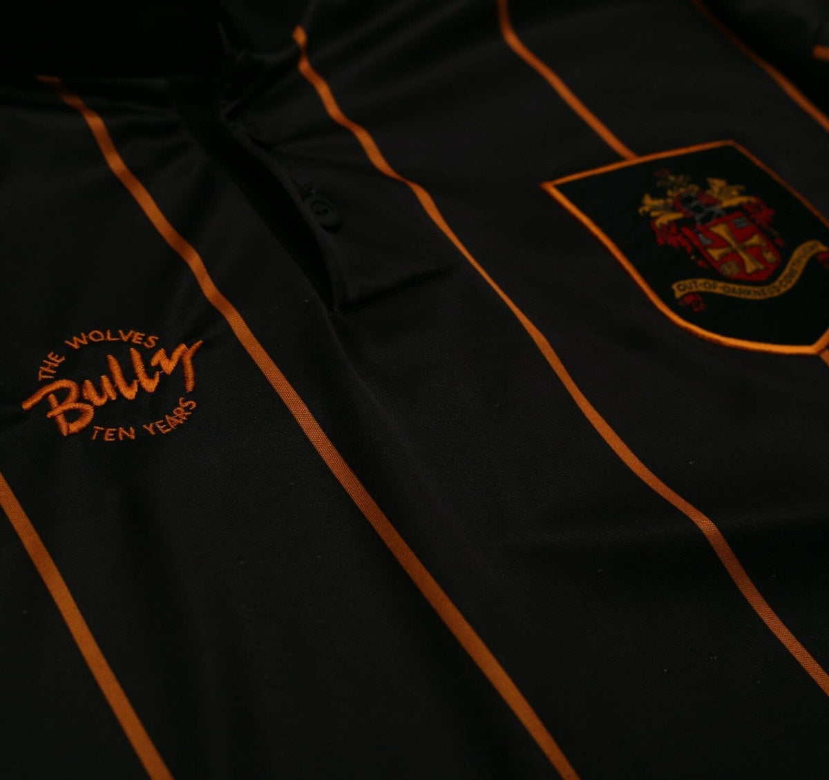 1996 'BULLY' Wolverhampton Wanderers Vintage Mizuno Football Shirt (L)