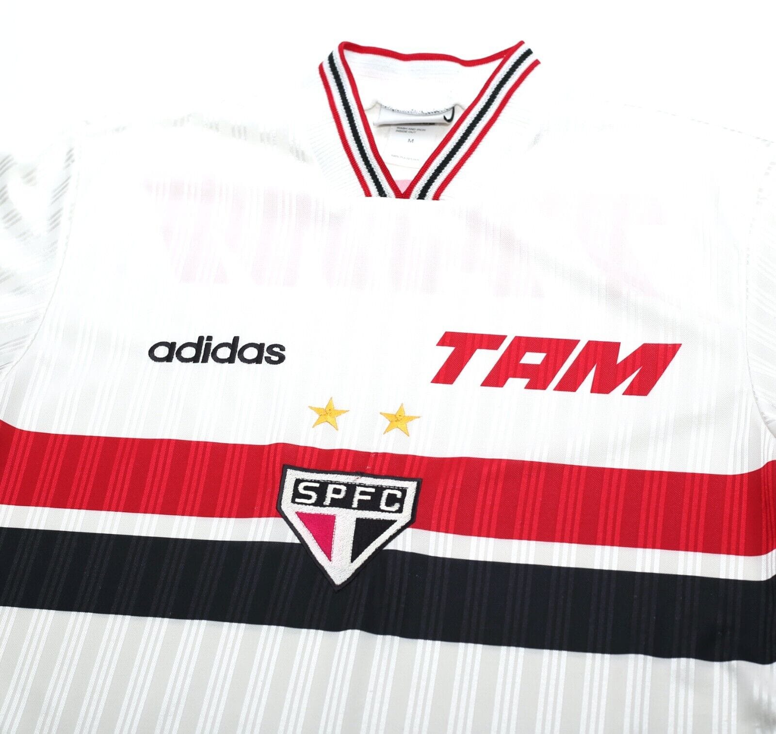 1996 SAO PAULO Vintage adidas Home Football Shirt Jersey (M)