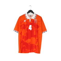 1996 SEEDORF #4 Holland Vintage Lotto Home Football Shirt (XL) Netherlands