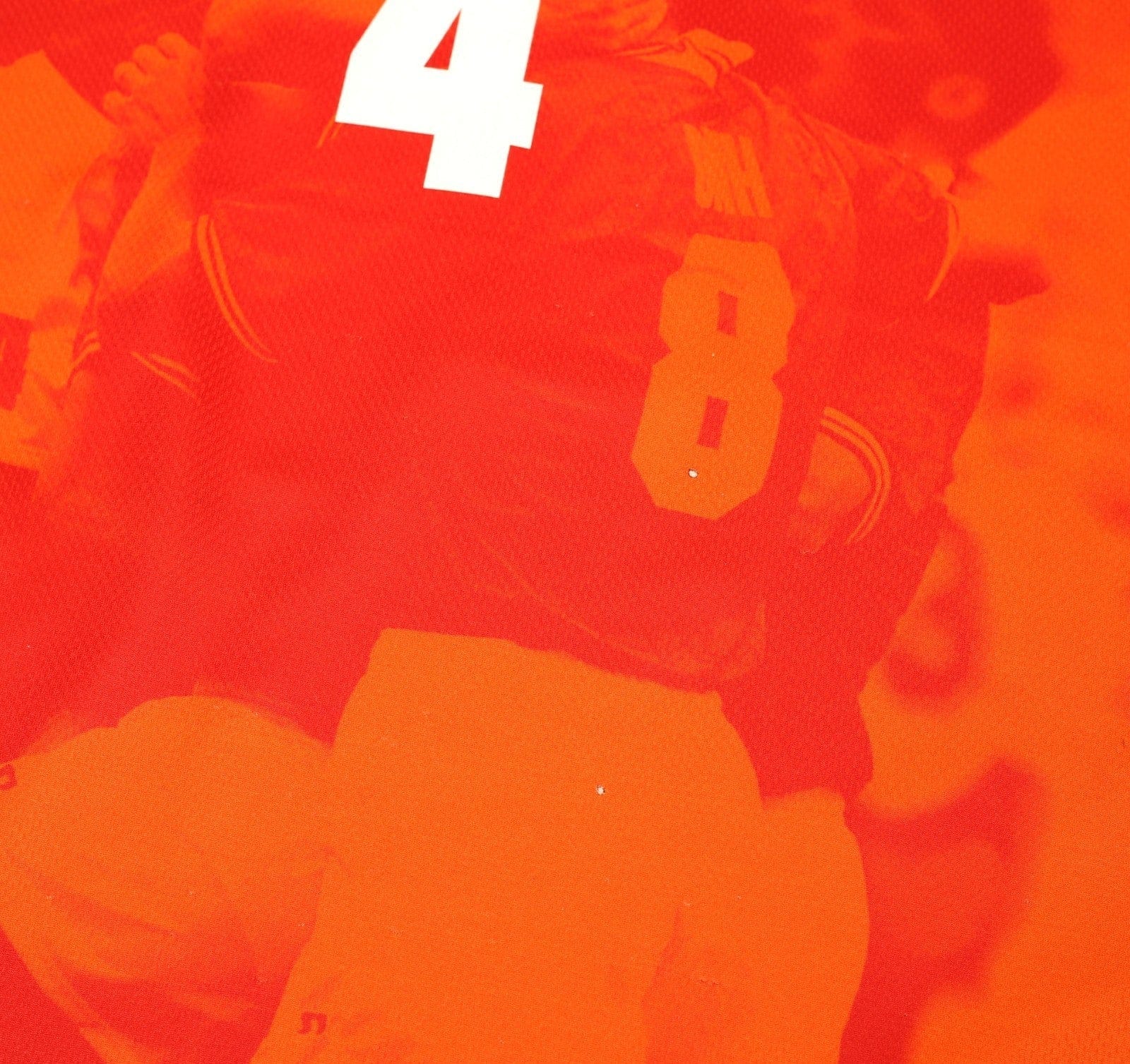 1996 SEEDORF #4 Holland Vintage Lotto Home Football Shirt (XL) Netherlands