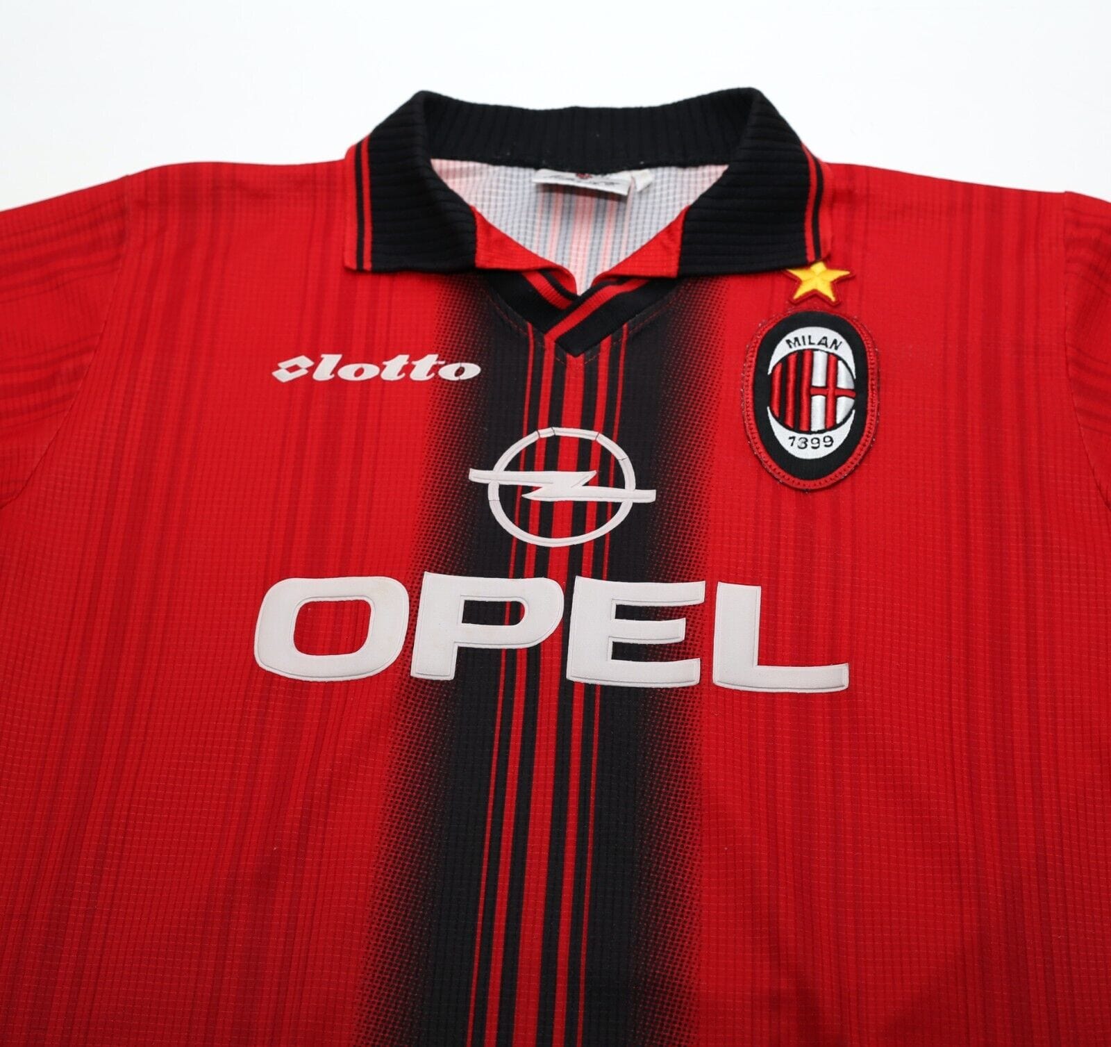 1997/98 AC Milan Vintage Lotto 4th Football Shirt (L