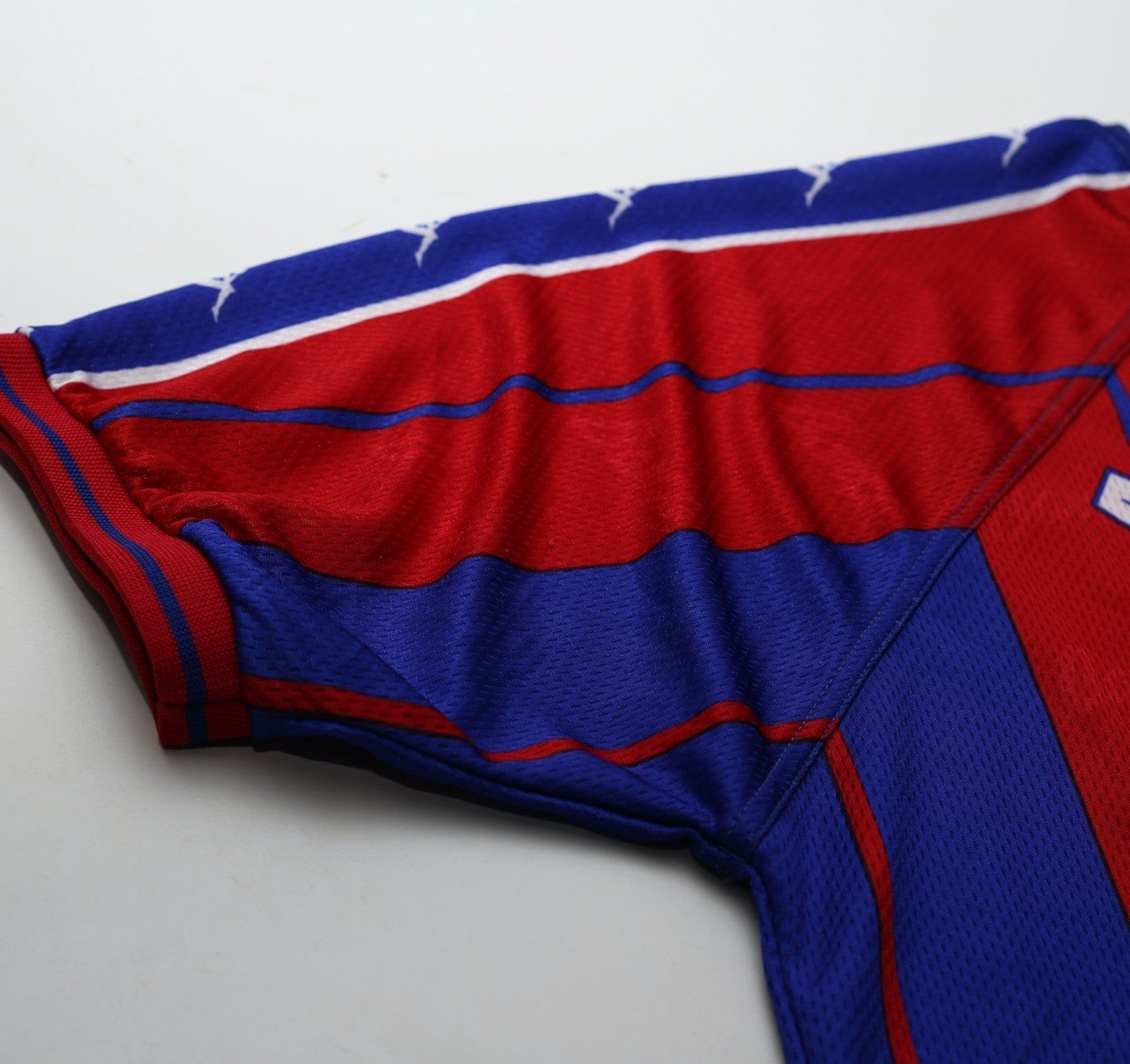 1997/98 ANDERSON #9 Barcelona Vintage Kappa Player Spec Home Football Shirt (XL)