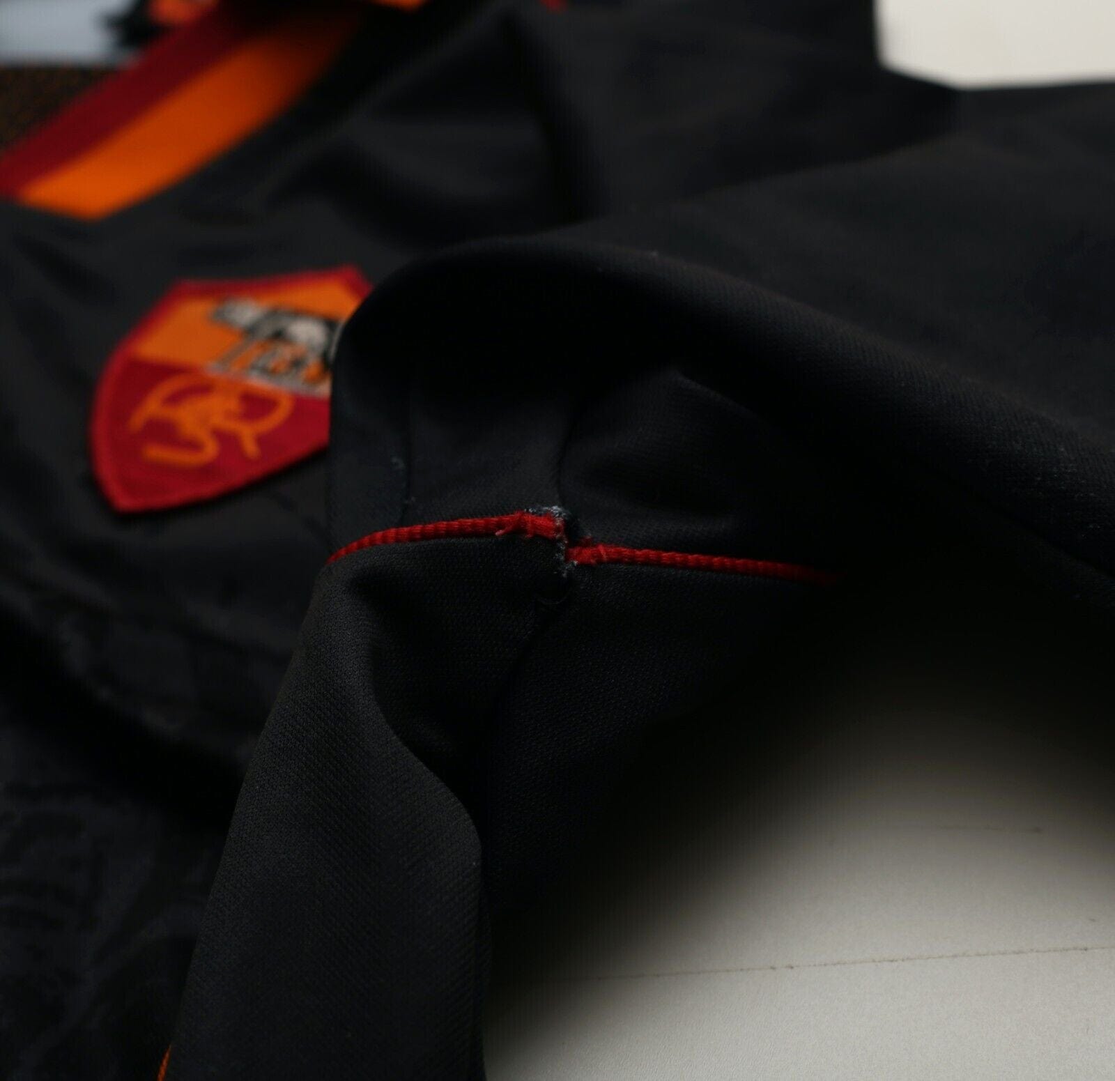 1997/98 AS ROMA Vintage Diadora GK Football Shirt Jersey (M