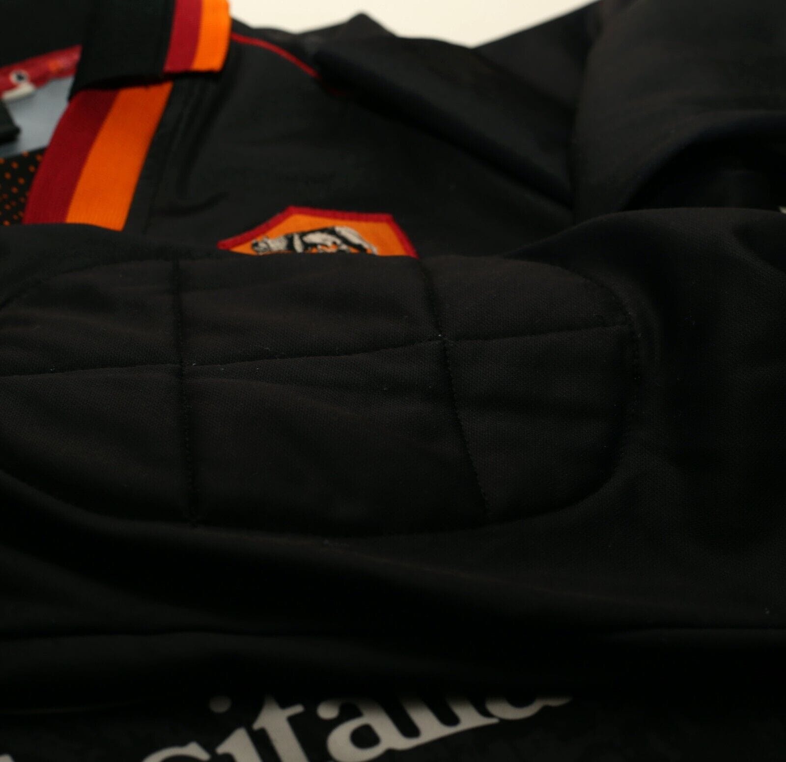 1997/98 AS ROMA Vintage Diadora GK Football Shirt Jersey (M